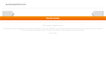 Tablet Screenshot of laundryinapartment.com